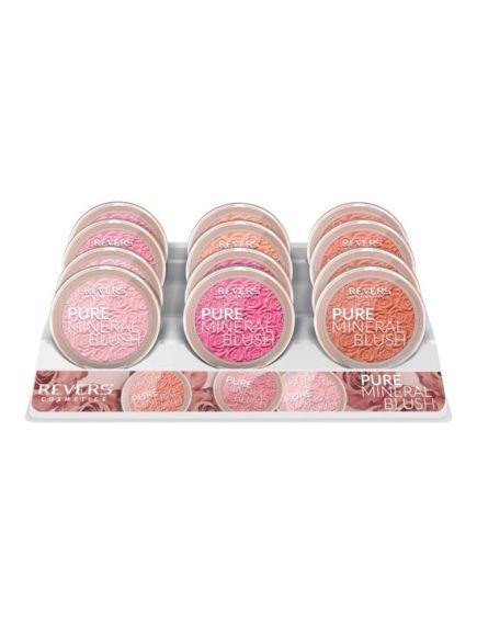 Set 12 bucati Fard de obraz Mineral Pure, Revers, Nr. 9-14 Engros Set 12 bucati Fard de obraz Mineral Pure, Revers, Nr. 9-14 Engros
