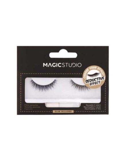 Set 2 gene vegane Seductive Effect Faux Mink Magic Studio 10013, negre Engros Set 2 gene vegane Seductive Effect Faux Mink Magic Studio 10013, negre Engros