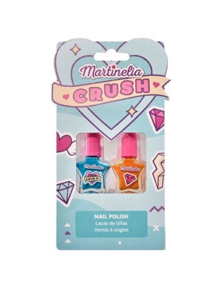 Set 2 lacuri de unghii asortate Crush Nail Duo Martinelia 11102M Engros Set 2 lacuri de unghii asortate Crush Nail Duo Martinelia 11102M Engros