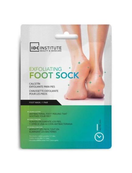 Set 2 sosete exfoliante pentru picioare IDC Institute 77015 Engros Set 2 sosete exfoliante pentru picioare IDC Institute 77015 Engros