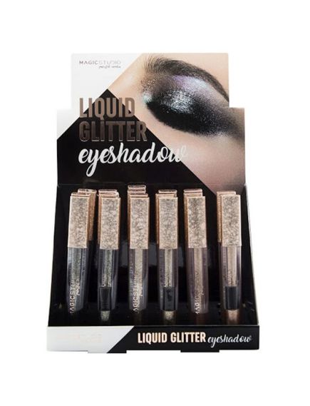 Set 24 bucati Fard de pleoape Lichid Glitter, Magic Studio MS60724 Engros Set 24 bucati Fard de pleoape Lichid Glitter, Magic Studio MS60724 Engros