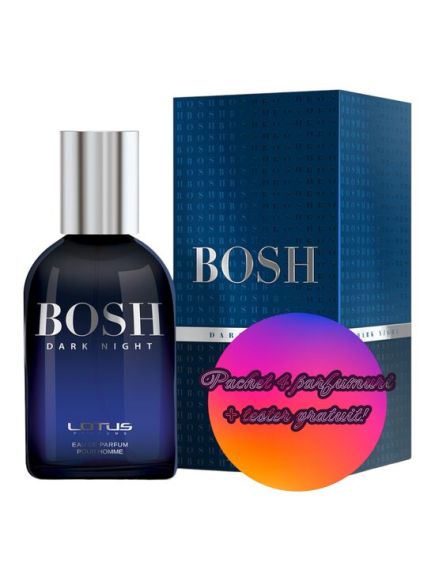 Set 4 Apa de parfum Bosh Dark Night, Revers, Barbati, 100ml +Tester 100 ml GRATUIT Engros Set 4 Apa de parfum Bosh Dark Night, Revers, Barbati, 100ml +Tester 100 ml GRATUIT Engros