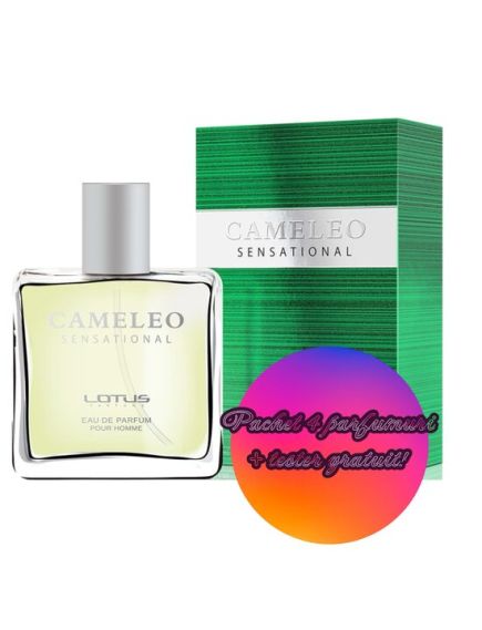 Set 4 Apa de parfum Cameleo Sensational, Revers, Barbati, 100ml + Tester 100 ml GRATUIT Engros Set 4 Apa de parfum Cameleo Sensational, Revers, Barbati, 100ml + Tester 100 ml GRATUIT Engros