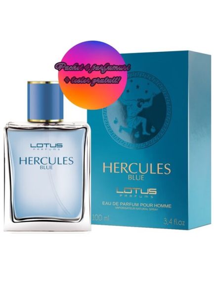 Set 4 Apa de parfum Hercules Blue, Revers, pentru barbati, 100 ml + Tester 100 ml GRATUIT Engros Set 4 Apa de parfum Hercules Blue, Revers, pentru barbati, 100 ml + Tester 100 ml GRATUIT Engros