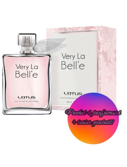Set 4 Apa de parfum Very La Bell'e Lotus Revers, Femei, 100 ml + Tester 100 ml GRATUIT Engros Set 4 Apa de parfum Very La Bell'e Lotus Revers, Femei, 100 ml + Tester 100 ml GRATUIT Engros