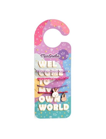 Set 4 bratari pentru fetite Welcome to my World Martinelia 8901B Engros Set 4 bratari pentru fetite Welcome to my World Martinelia 8901B Engros