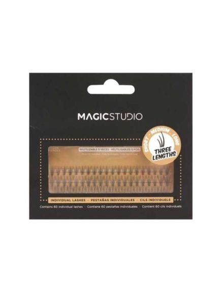 Set 60 gene individuale vegane 8-12 mm Magic Studio 10014, negre Engros Set 60 gene individuale vegane 8-12 mm Magic Studio 10014, negre Engros