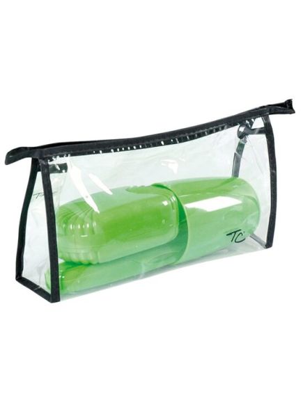 Set articole de toaleta, pentru voiaj, Top Choice, in etui transparent Engros Set articole de toaleta, pentru voiaj, Top Choice, in etui transparent Engros