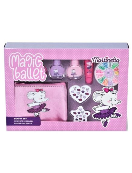 Set cadou produse cosmetice cu borseta Magic Ballet Nails & Case Martinelia 11968 Engros Set cadou produse cosmetice cu borseta Magic Ballet Nails & Case Martinelia 11968 Engros