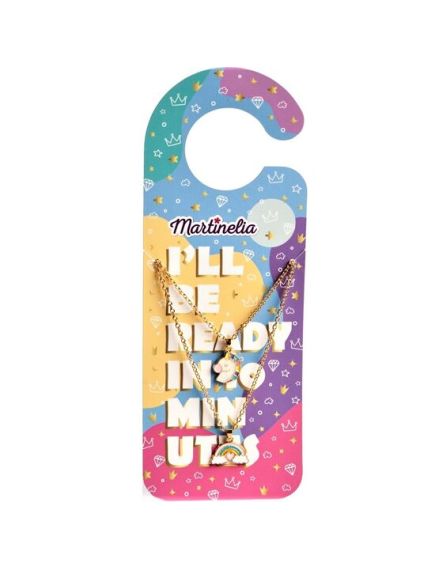 Set doua lantisoare cu medalioane I'll Be Ready in 10 minutes Martinelia 8902B Engros Set doua lantisoare cu medalioane I'll Be Ready in 10 minutes Martinelia 8902B Engros
