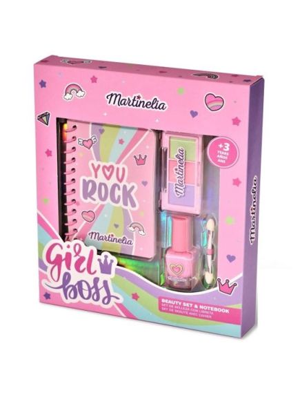 Set frumusete Supergirl Notebook & Beauty Martinelia 11959 Engros Set frumusete Supergirl Notebook & Beauty Martinelia 11959 Engros