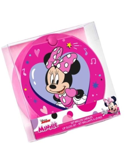 Set luciu de buze cu oglinda inclusa Disney Minnie Mouse 1261 Engros Set luciu de buze cu oglinda inclusa Disney Minnie Mouse 1261 Engros