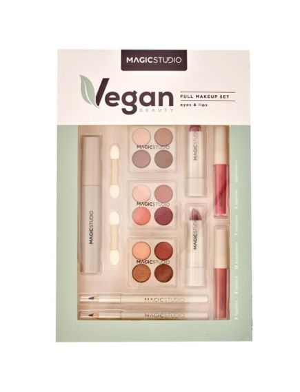 Set ochi si buze Lovely Eyes & Lips Vegan Magic Studio 30625 Engros Set ochi si buze Lovely Eyes & Lips Vegan Magic Studio 30625 Engros