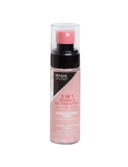 Spray pentru fixarea machiajului 3 In 1, Primer-Set-Refresh, Magic Studio Engros Spray pentru fixarea machiajului 3 In 1, Primer-Set-Refresh, Magic Studio Engros