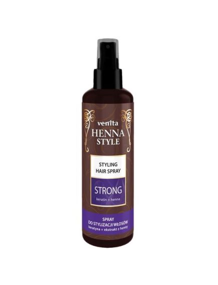Spray pentru par cu fixare extrema, Henna Care, Venita, 200ml Engros Spray pentru par cu fixare extrema, Henna Care, Venita, 200ml Engros