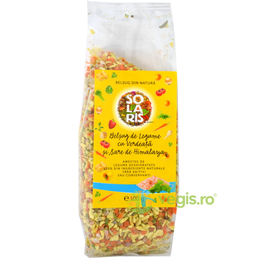 Condiment Belsug de Legume cu Verdeata si Sare Roz de Himalaya 100g Condiment Belsug de Legume cu Verdeata si Sare Roz de Himalaya 100g