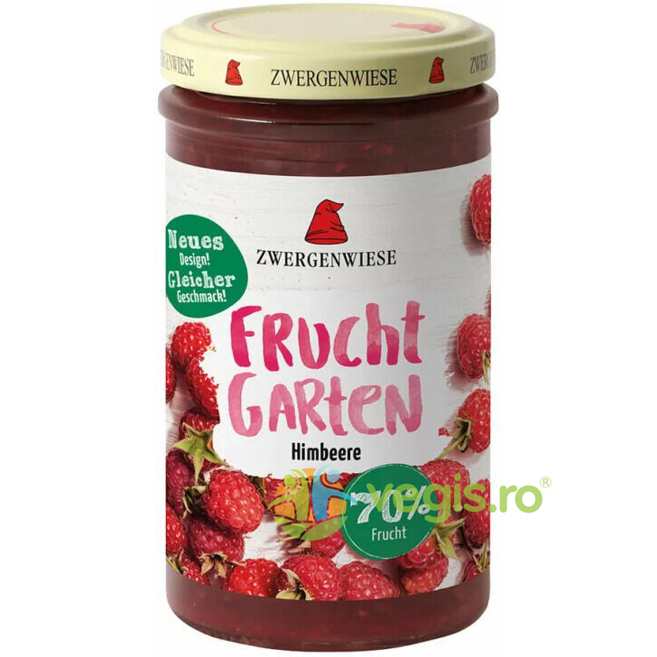 Gem de Zmeura Indulcit cu Nectar de Agave fara Gluten Ecologic/Bio 225g Gem de Zmeura Indulcit cu Nectar de Agave fara Gluten Ecologic/Bio 225g