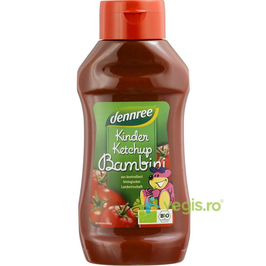 Ketchup pentru Copii Indulcit cu Nectar de Agave Ecologic/Bio 500ml Ketchup pentru Copii Indulcit cu Nectar de Agave Ecologic/Bio 500ml