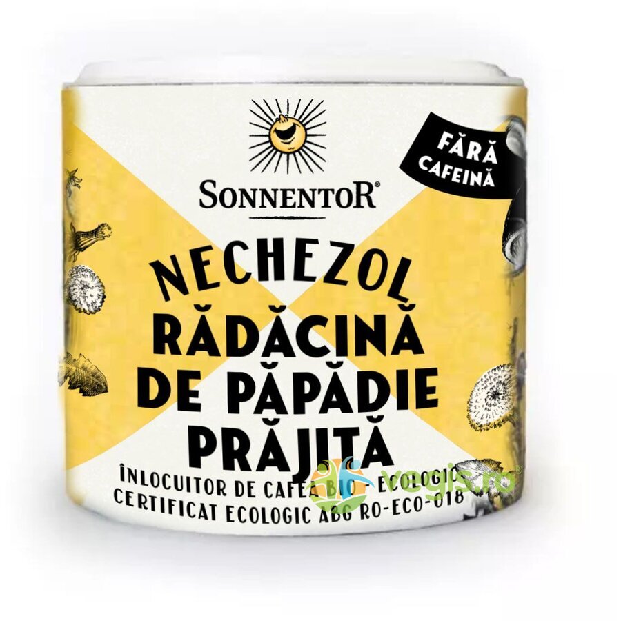 Nechezol - Radacina de Papadie Prajita (Inlocuitor Cafea) Ecologic/Bio 75g Nechezol - Radacina de Papadie Prajita (Inlocuitor Cafea) Ecologic/Bio 75g