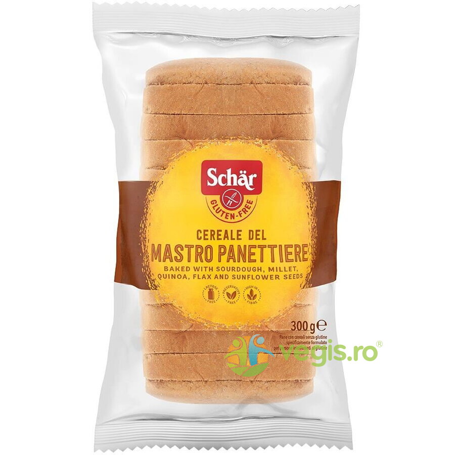 Paine Proaspata cu Cereale fara Gluten - Cereale del Mastro Panettiere 300g Paine Proaspata cu Cereale fara Gluten - Cereale del Mastro Panettiere 300g