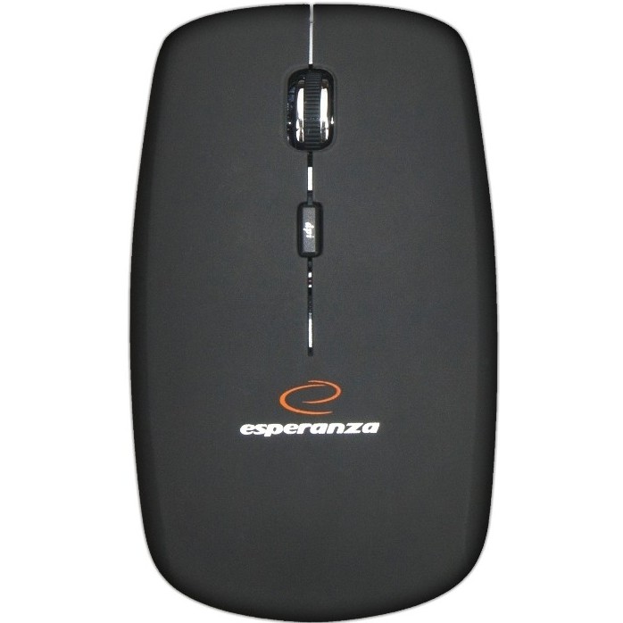Mouse Saturn negru, optic, wireless, 1600 dpi, 2.4 GHz Mouse Saturn negru, optic, wireless, 1600 dpi, 2.4 GHz