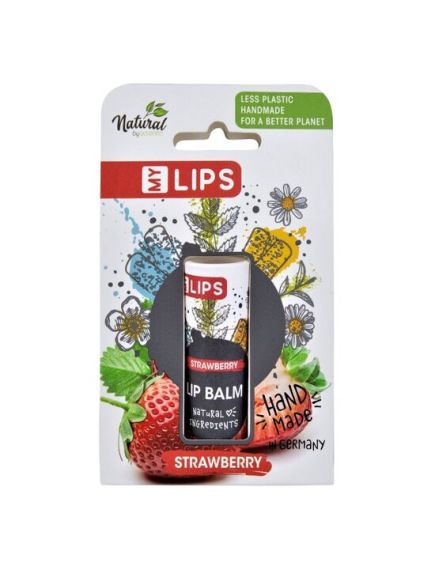 Balsam de buze cu aroma de capsuni, My Lips, Accentra, 5757546, 10 g Engros Balsam de buze cu aroma de capsuni, My Lips, Accentra, 5757546, 10 g Engros
