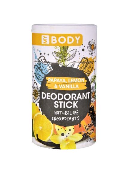 Deodorant solid handmade My Body cu aroma de papaya Accentra 8257539, 40 g Engros Deodorant solid handmade My Body cu aroma de papaya Accentra 8257539, 40 g Engros