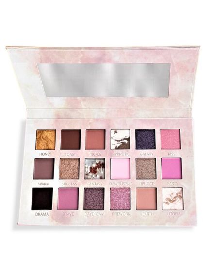 Paleta fard pleoape Rose Quartz, Magic Studio 24501, 18 culori Engros Paleta fard pleoape Rose Quartz, Magic Studio 24501, 18 culori Engros