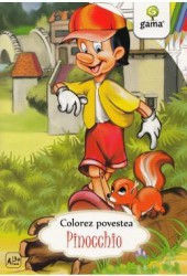 Pinocchio. Colorez povestea