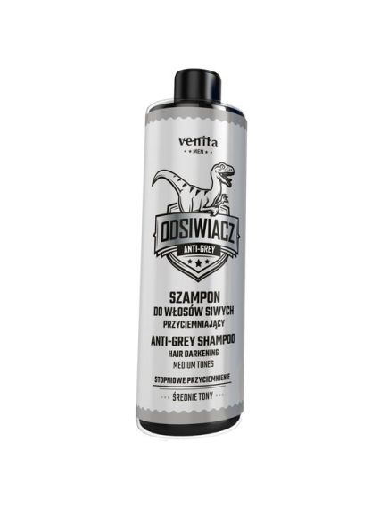 Sampon anti-incaruntire pentru barbati, tonuri medii, Venita Men AntiGrey, 200ml Engros Sampon anti-incaruntire pentru barbati, tonuri medii, Venita Men AntiGrey, 200ml Engros