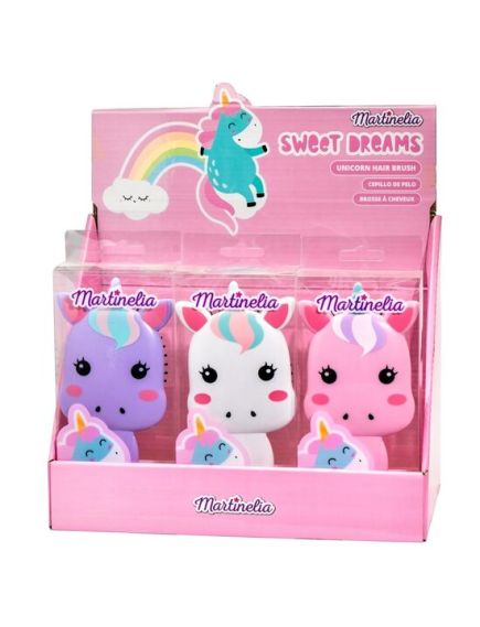 Set 12 perii de par pentru copii Sweet Dreams Unicorn Martinelia 3014w Engros Set 12 perii de par pentru copii Sweet Dreams Unicorn Martinelia 3014w Engros