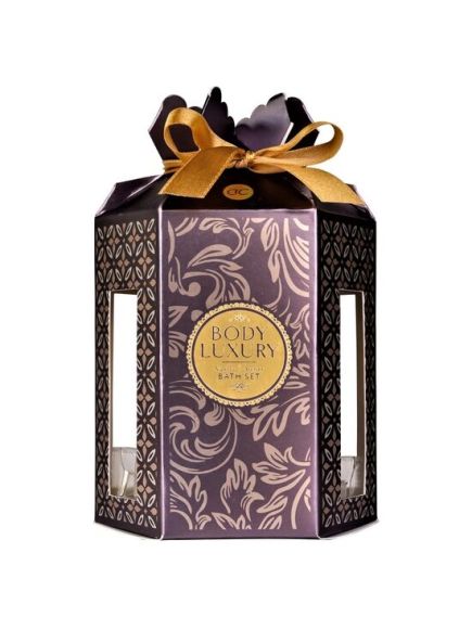 Set 4 produse de ingrijire personala Body Luxury, Accentra, 6056502, vanilie si ambra Engros Set 4 produse de ingrijire personala Body Luxury, Accentra, 6056502, vanilie si ambra Engros