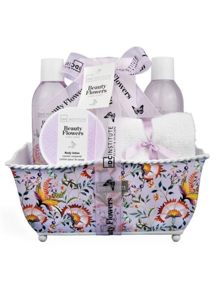 Set 6 produse cosmetice Beauty Flowers IDC Institute 42128M, 490 ml Engros Set 6 produse cosmetice Beauty Flowers IDC Institute 42128M, 490 ml Engros
