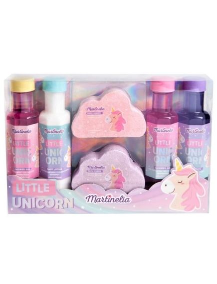 Set 6 produse de baie pentru copii Little Unicorn Martinelia 99616 Engros Set 6 produse de baie pentru copii Little Unicorn Martinelia 99616 Engros