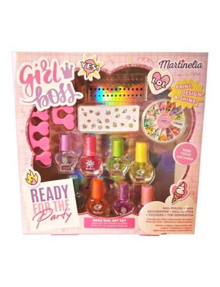 Set manichiura Super Girl Mega Nail Art , Martinelia, 26106 Engros Set manichiura Super Girl Mega Nail Art , Martinelia, 26106 Engros