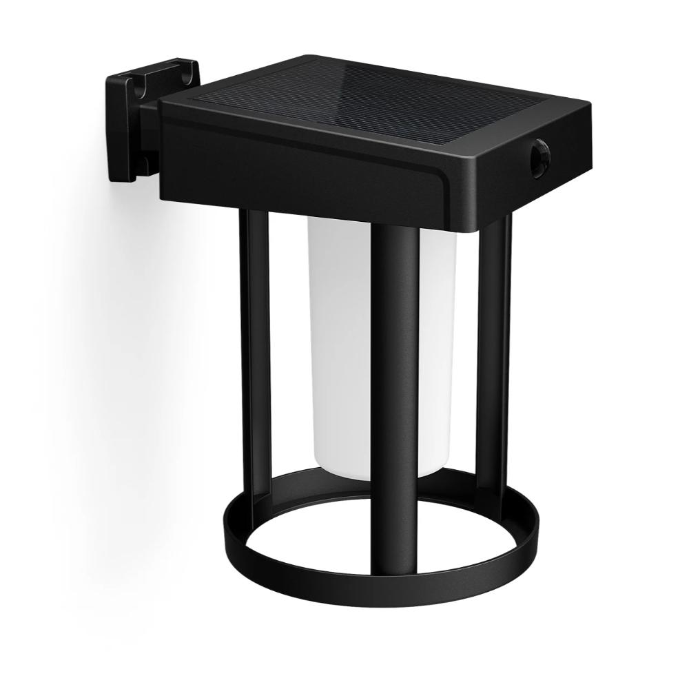 Aplica exterior Philips Camill, cu senzor, 1.4 W, plastic, rotund, negru, IP44 Aplica exterior Philips Camill, cu senzor, 1.4 W, plastic, rotund, negru, IP44