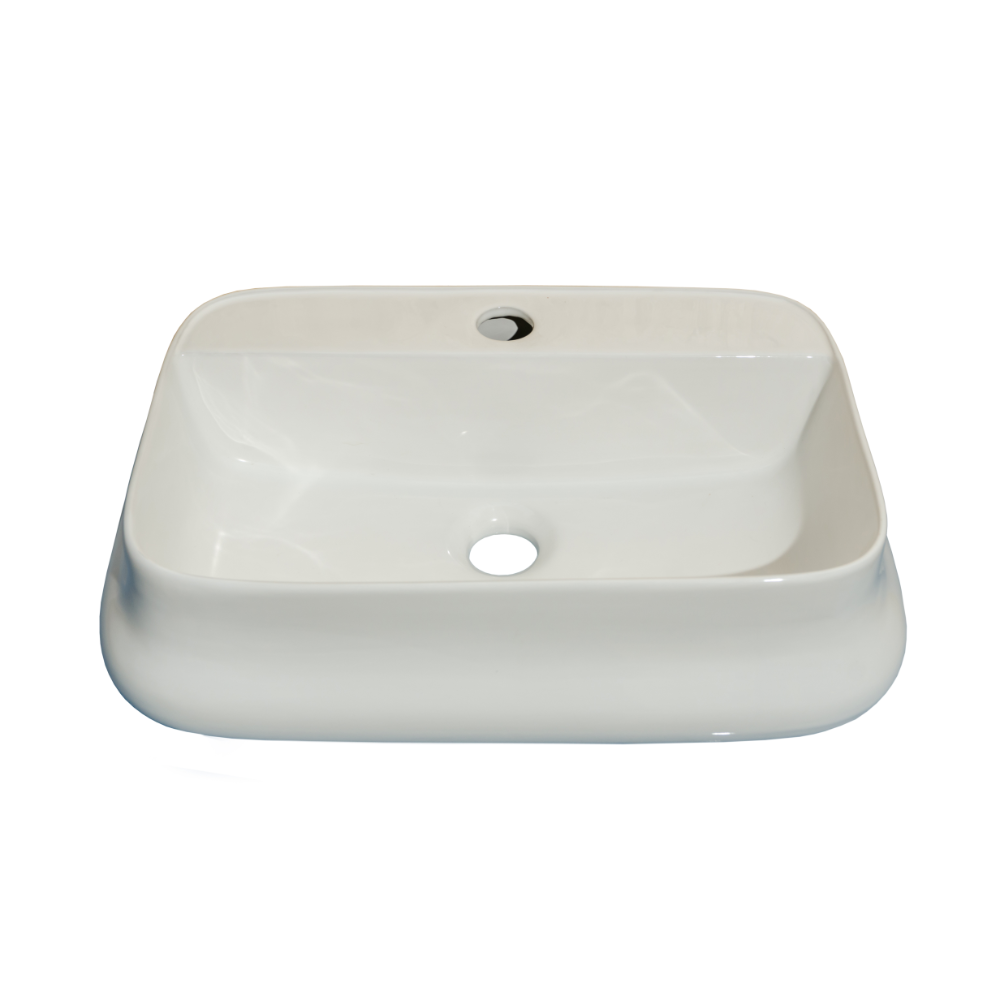 Lavoar baie Sanitop Rove, montaj blat, ceramica, alb, 520 x 360 x 130 mm Lavoar baie Sanitop Rove, montaj blat, ceramica, alb, 520 x 360 x 130 mm