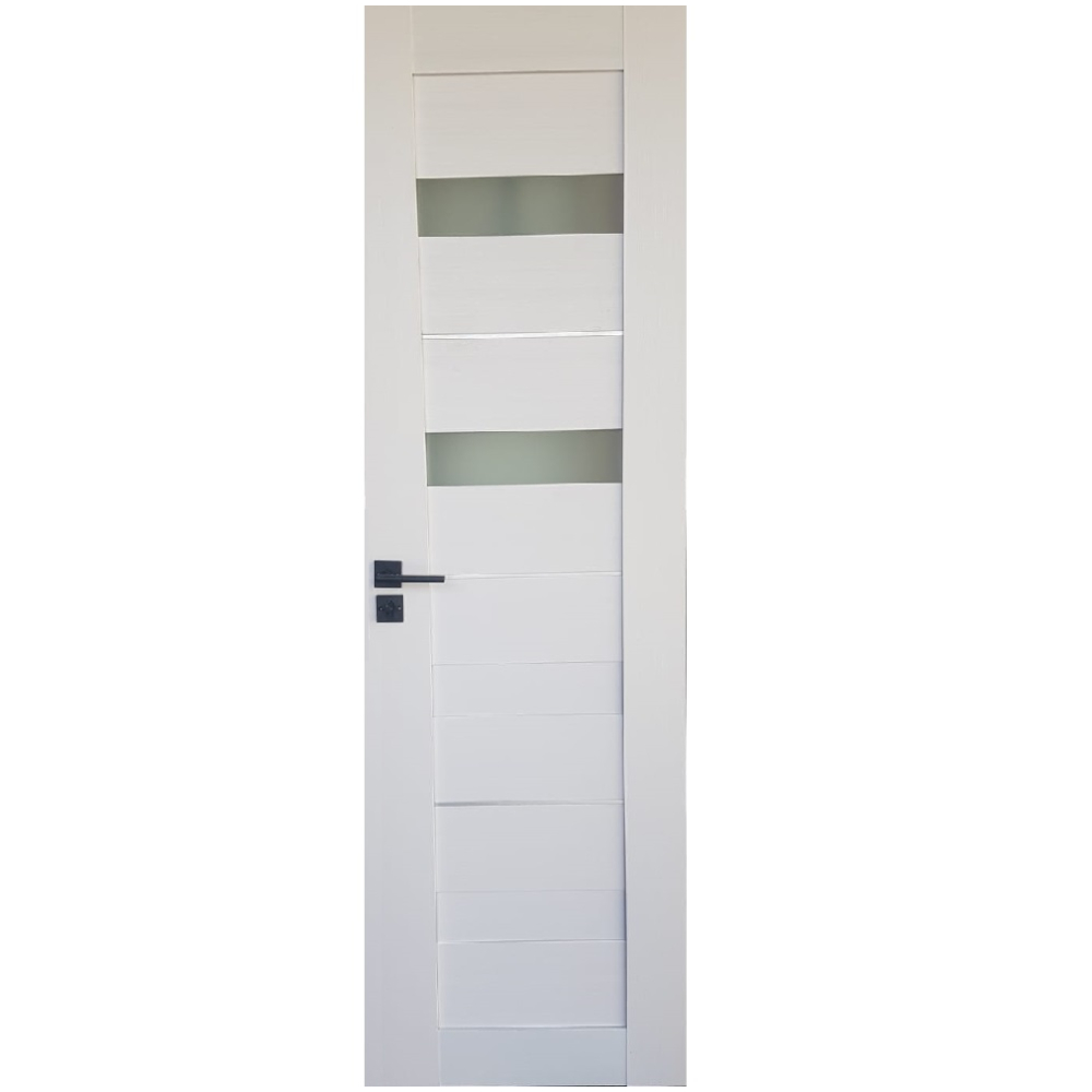 Usa interior cu geam Pamate U-76, reversibila, MDF, alb, toc 10 cm, 200 x 60 x 3.5 cm Usa interior cu geam Pamate U-76, reversibila, MDF, alb, toc 10 cm, 200 x 60 x 3.5 cm