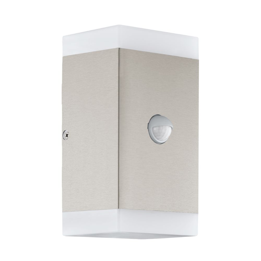 Aplica exterior cu senzor Carpinera, argintiu, otel inoxidabil/plastic, 1 x LED, IP44 Aplica exterior cu senzor Carpinera, argintiu, otel inoxidabil/plastic, 1 x LED, IP44