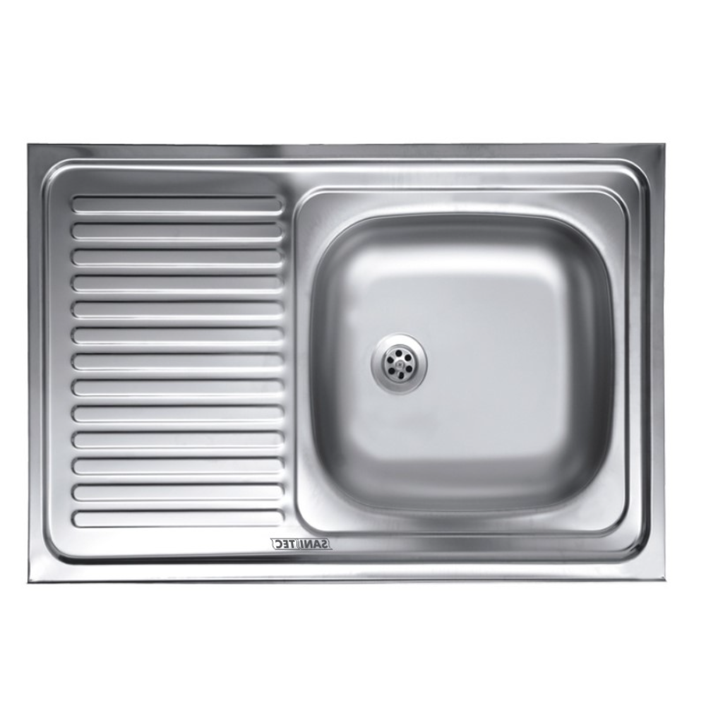 Chiuveta bucatarie Sanitec, inox, 1 cuva dreapta, 800 x 500 mm Chiuveta bucatarie Sanitec, inox, 1 cuva dreapta, 800 x 500 mm