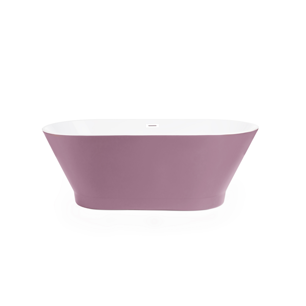 Cada baie freestanding Fibrex Oslo, acril, violet, 170 x 75 x 60 cm Cada baie freestanding Fibrex Oslo, acril, violet, 170 x 75 x 60 cm