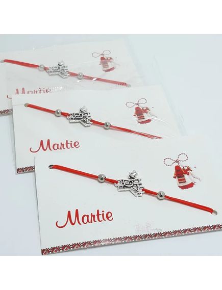 Bratari engros martie cosar ambalate individual pe elastic set 20/buc Bratari engros martie cosar ambalate individual pe elastic set 20/buc