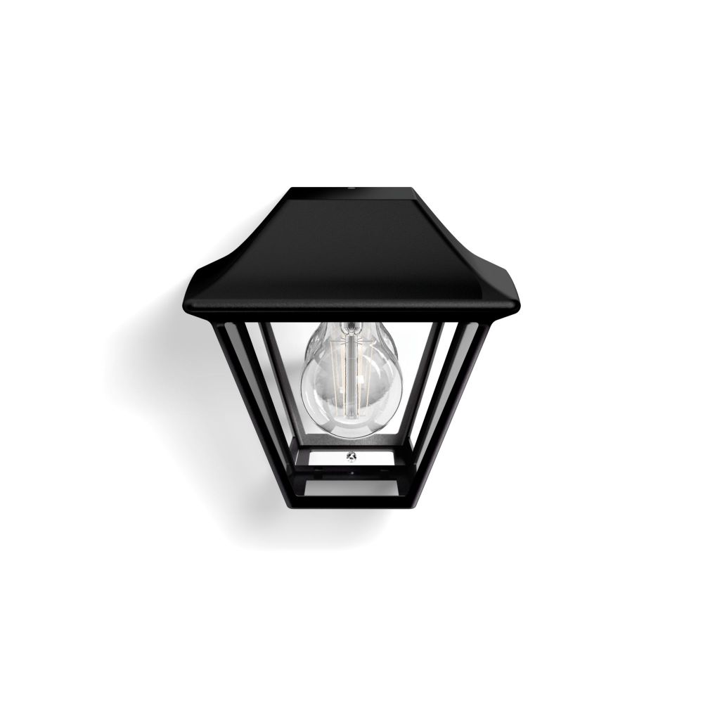 Aplica exterior Philips Alpenglow, negru, 1xE27, 42 W, IP44 Aplica exterior Philips Alpenglow, negru, 1xE27, 42 W, IP44