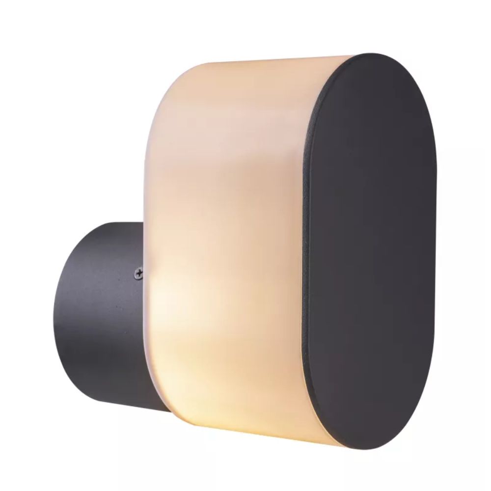 Aplica exterior Salli, Globo, antracit, 1 x E27, IP44, 60W Aplica exterior Salli, Globo, antracit, 1 x E27, IP44, 60W