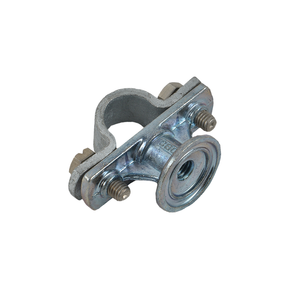 Suport tija captare/impamantare, otel inoxidabil, diametru conductor 16 mm Suport tija captare/impamantare, otel inoxidabil, diametru conductor 16 mm