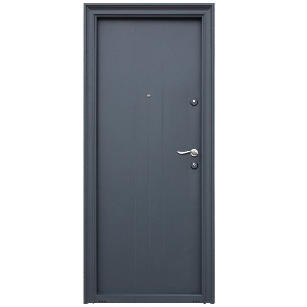 Usa metalica pentru exterior Malva, deschidere stanga, culoare RAL7016, 880 x 2050 mm Usa metalica pentru exterior Malva, deschidere stanga, culoare RAL7016, 880 x 2050 mm