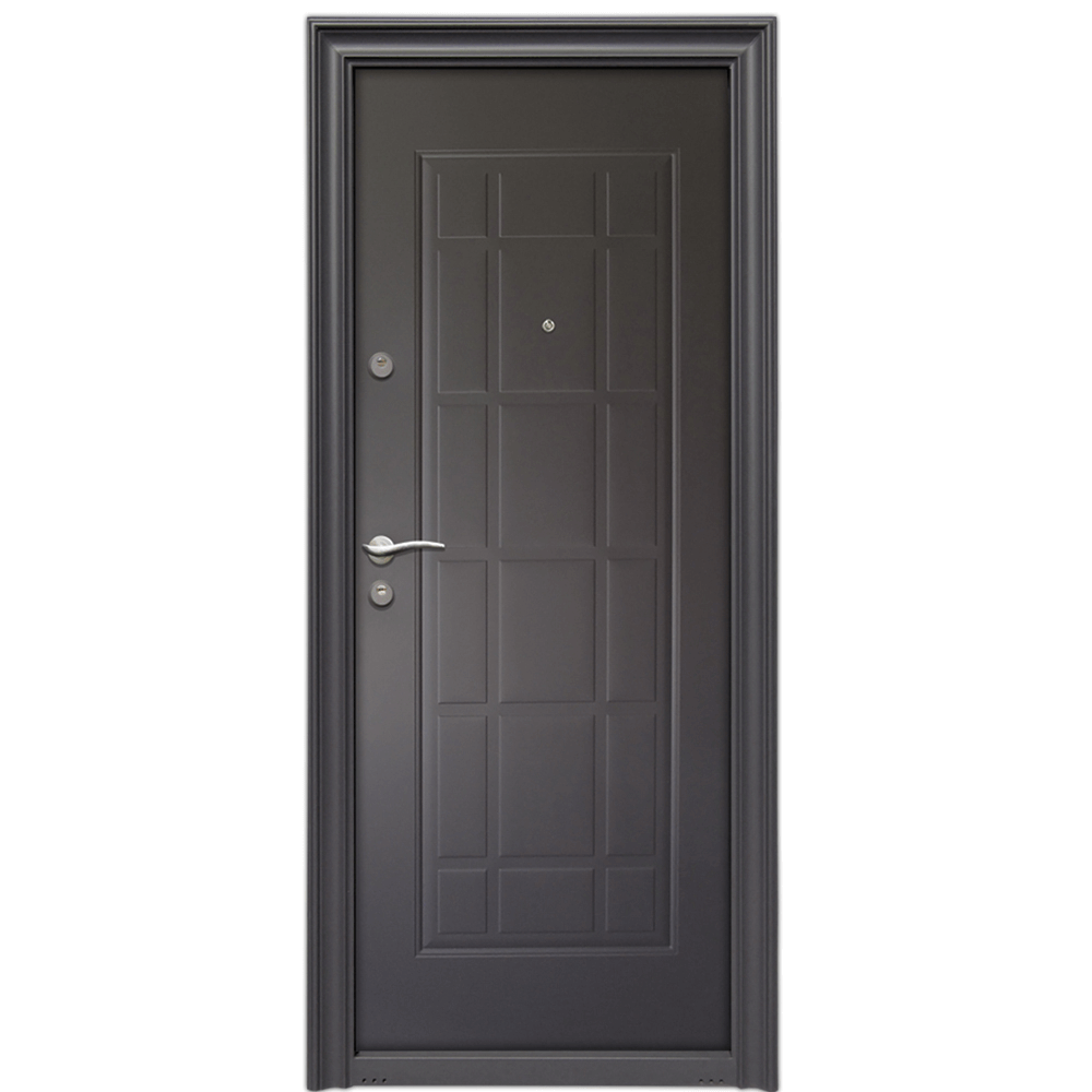Usa metalica pentru exterior Tracia Napoca, deschidere dreapta, maro, 880 x 2050 mm Usa metalica pentru exterior Tracia Napoca, deschidere dreapta, maro, 880 x 2050 mm