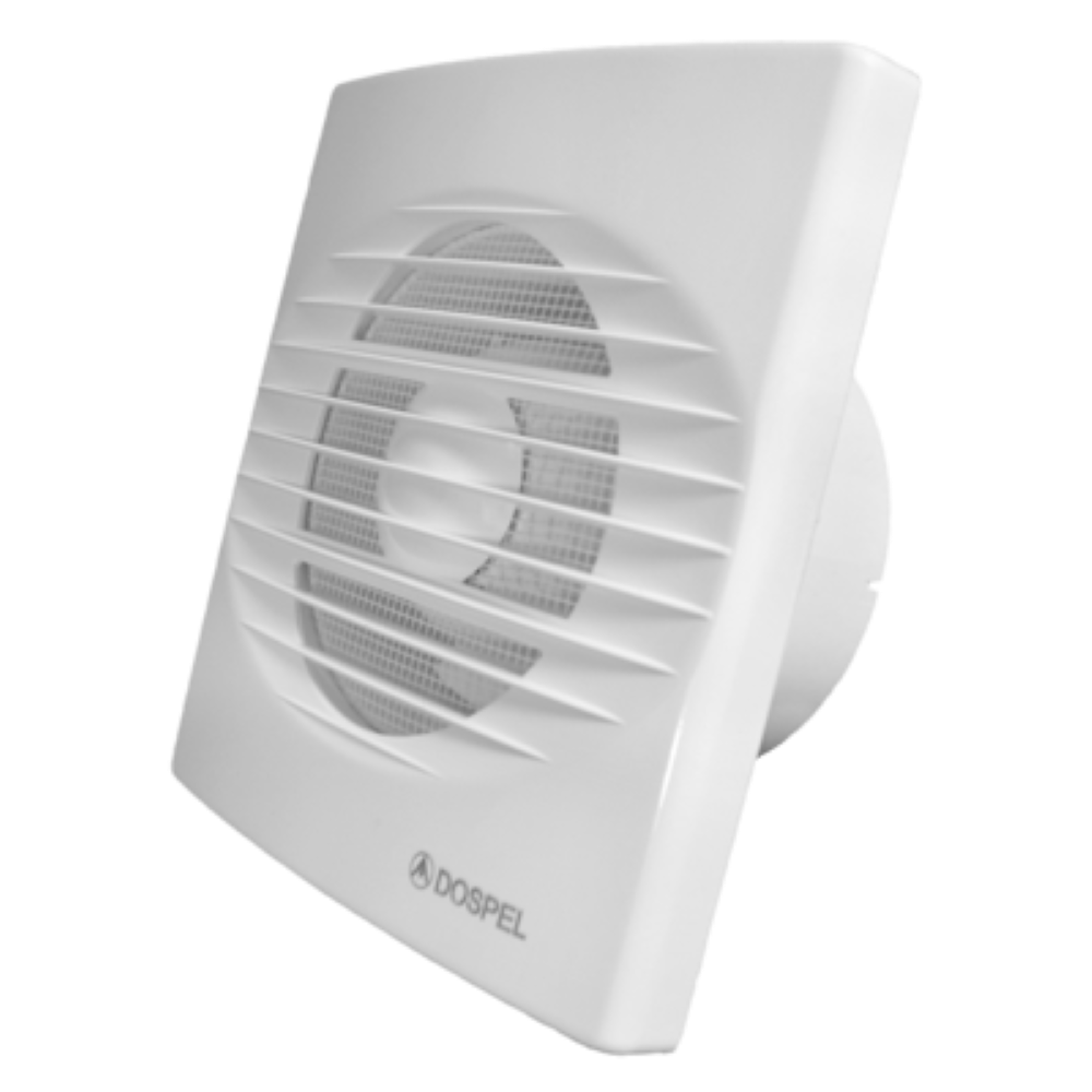 Ventilator axial cu temporizator si senzor de umiditate Rico 120WCH, Dospel, D 120 mm, 17W, alb Ventilator axial cu temporizator si senzor de umiditate Rico 120WCH, Dospel, D 120 mm, 17W, alb