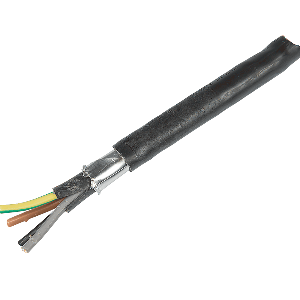 Cablu electric C2XABY (CYABY), 4 x 6 mm², izolatie PVC, negru, cupru Cablu electric C2XABY (CYABY), 4 x 6 mm², izolatie PVC, negru, cupru
