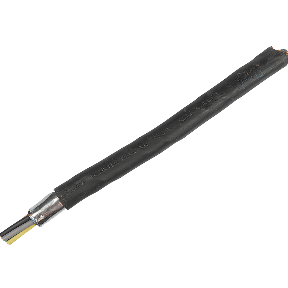 Cablu electric C2XABY (CYABY) 5 x 2,5 mm², izolatie PVC, negru, cupru Cablu electric C2XABY (CYABY) 5 x 2,5 mm², izolatie PVC, negru, cupru